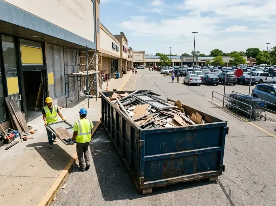 retail-store-renovation-debris-003 — frequently asked questions, Roll-off Dumpster Rentals in Chicopee, MA